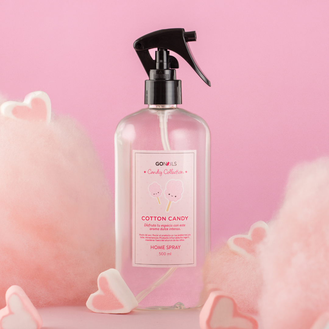 Home Spray Cotton Candy Go Nails – Ambientador en Spray para el Hogar