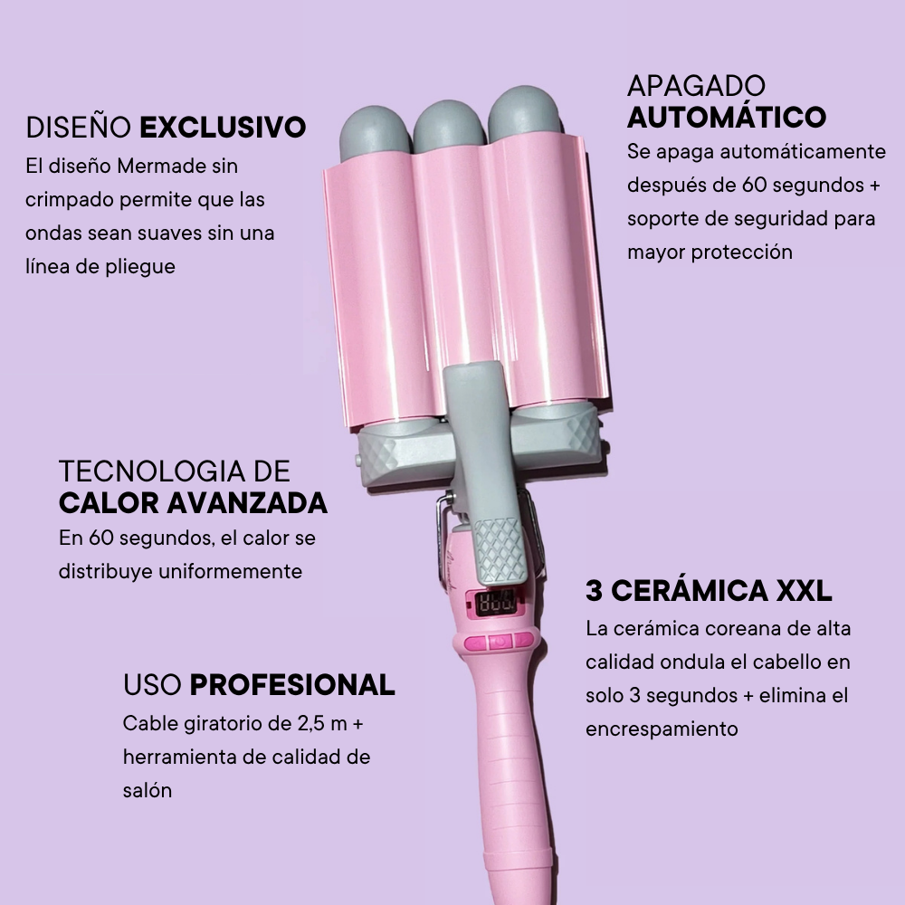 Onduladora Profesional de 32 mm