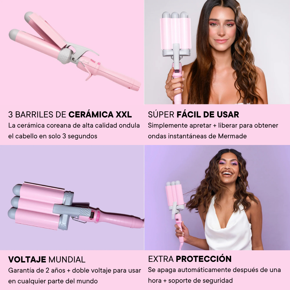 Onduladora Profesional de 32 mm