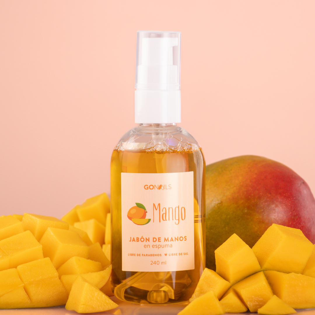Jabón de Manos Espuma 240 ml Mango Go Nails - Main Image