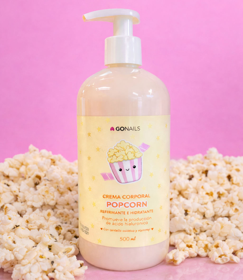 Crema de Cuerpo Reafirmante e Hidratante Pop Corn 500 ml