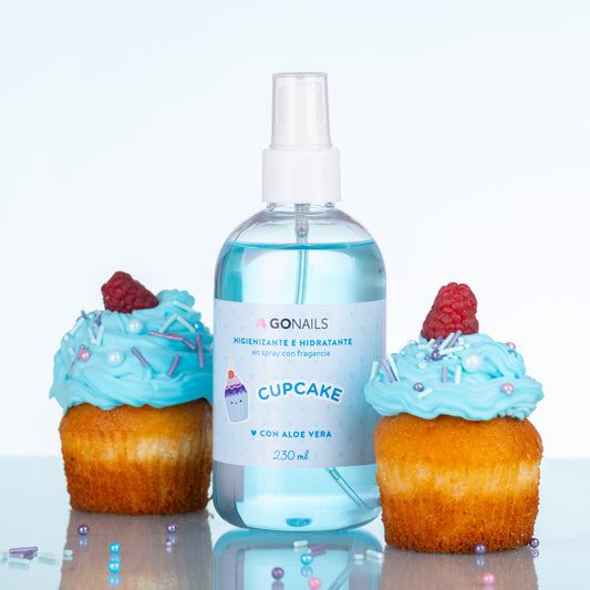 Higienizante e Hidratante de Manos y Pies - Cupcake