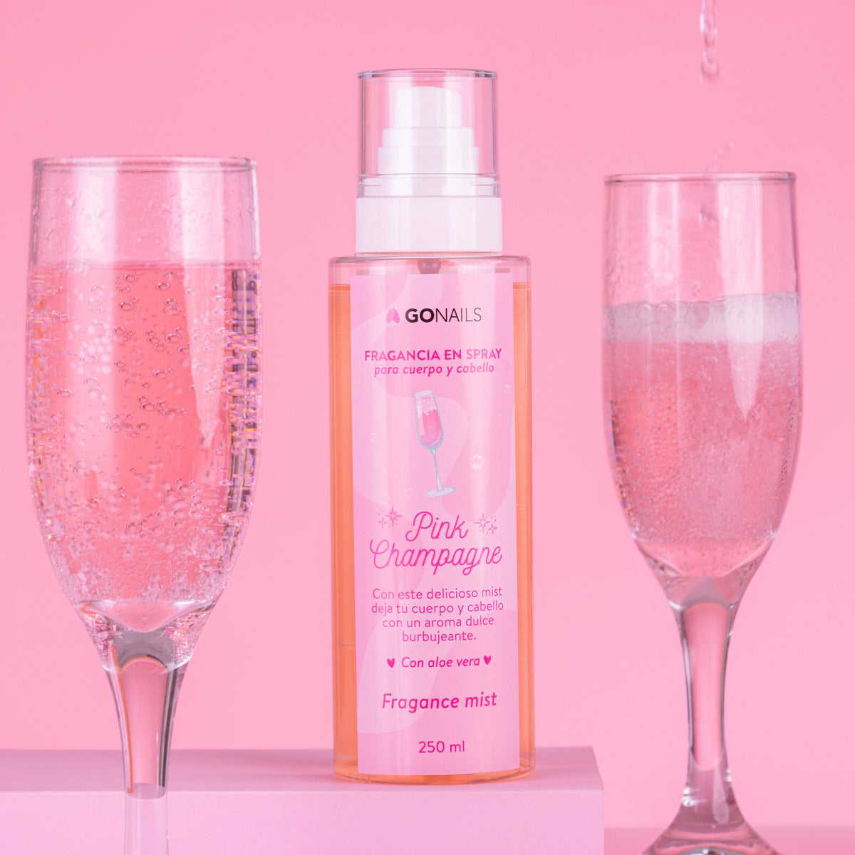 Fragancia Corporal - Pink Champagne Go Nails – Body Mist Perfumado