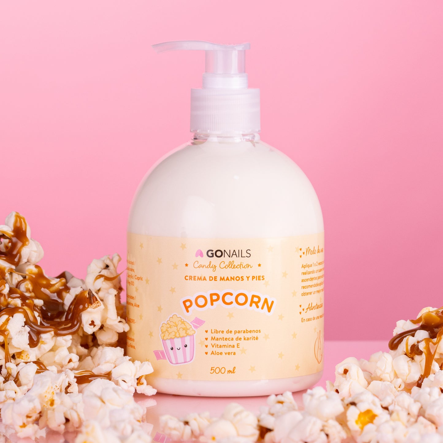 Crema de Manos y Pies - Pop Corn