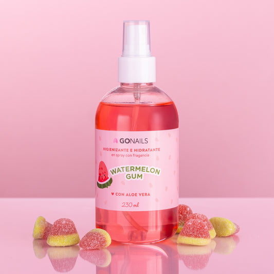Higienizante e Hidratante de Manos y Pies - Chicle de Sandía