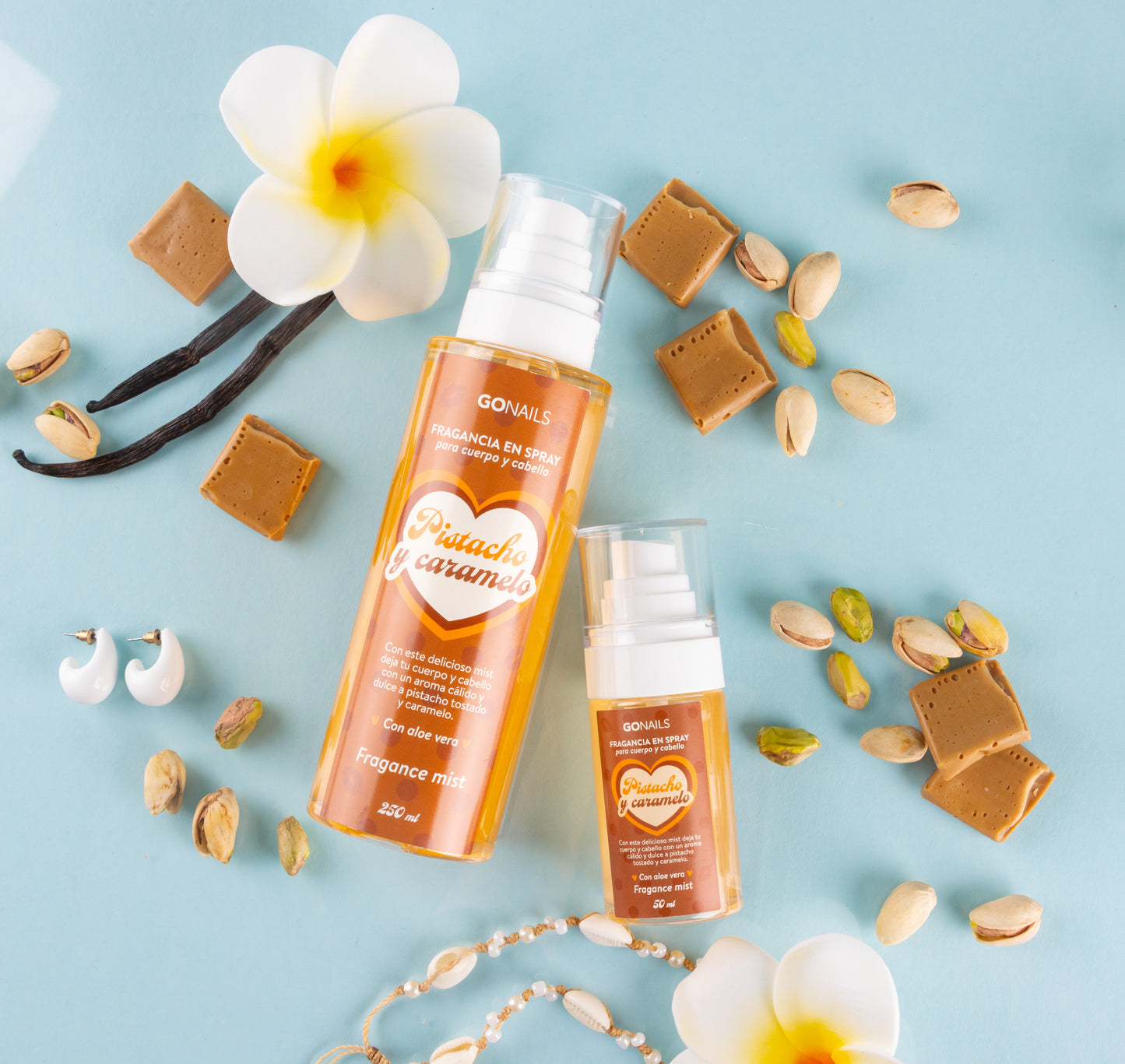 Fragancia Corporal - Pistacho y Caramelo