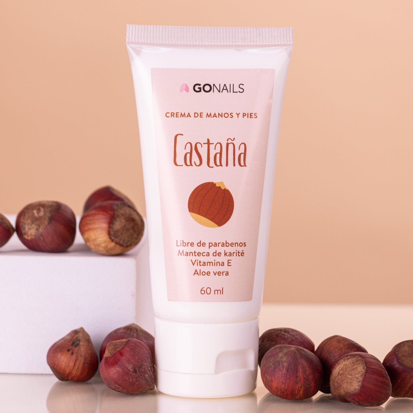 Crema de Manos y Pies - Castaña