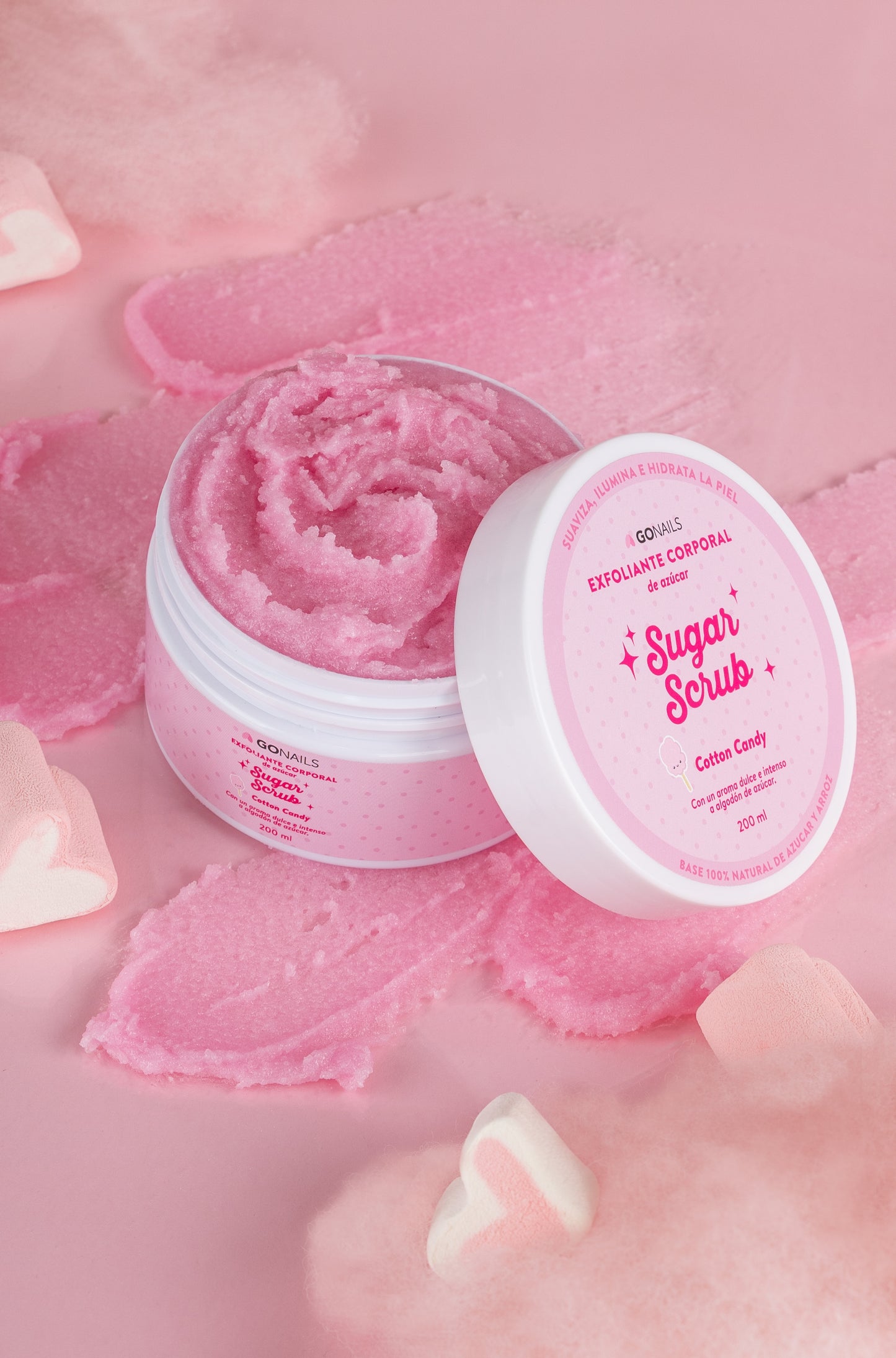 Exfoliante Corporal de Azucar - Cotton Candy