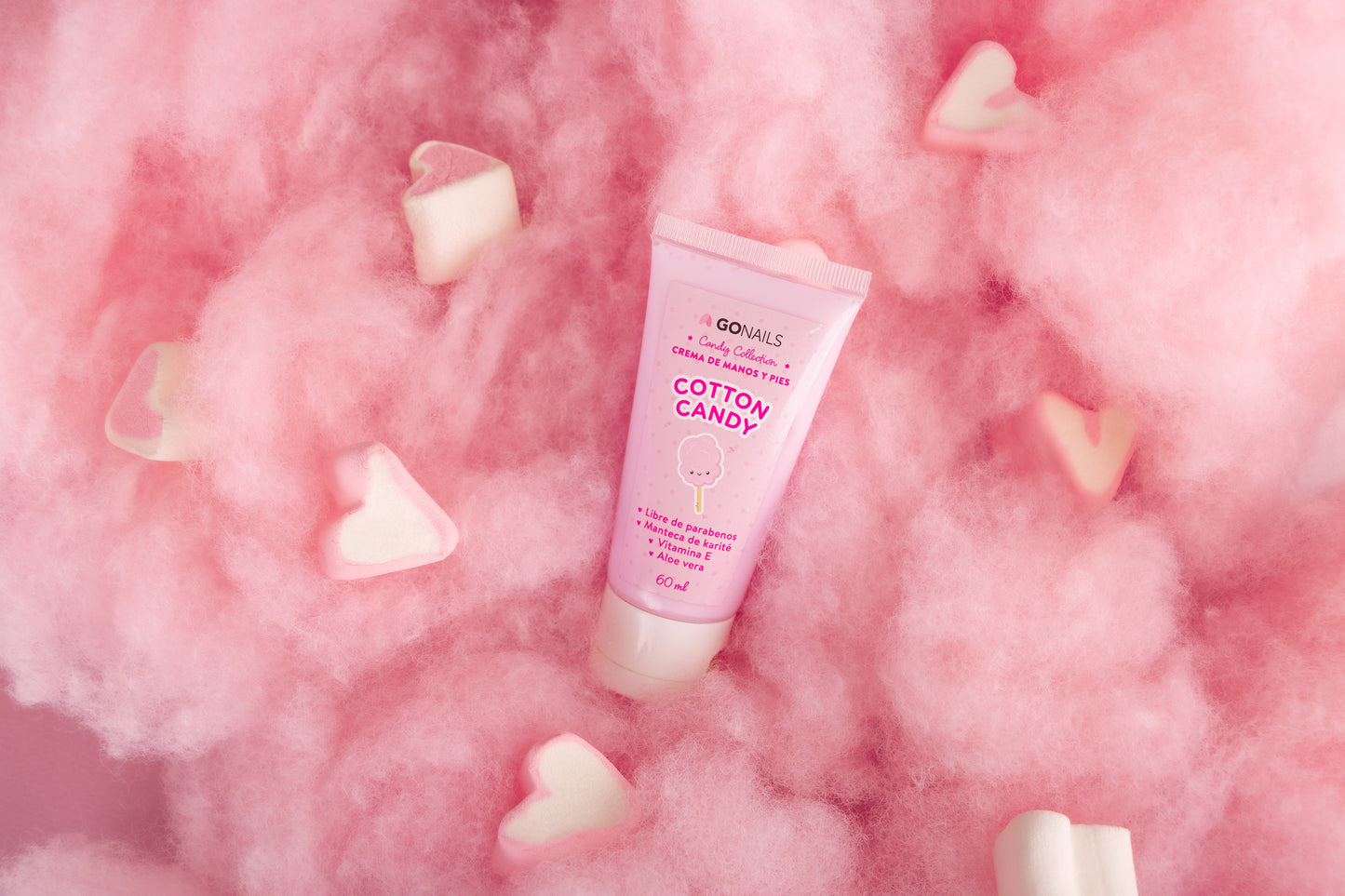 Crema de Manos y pies Cotton Candy
