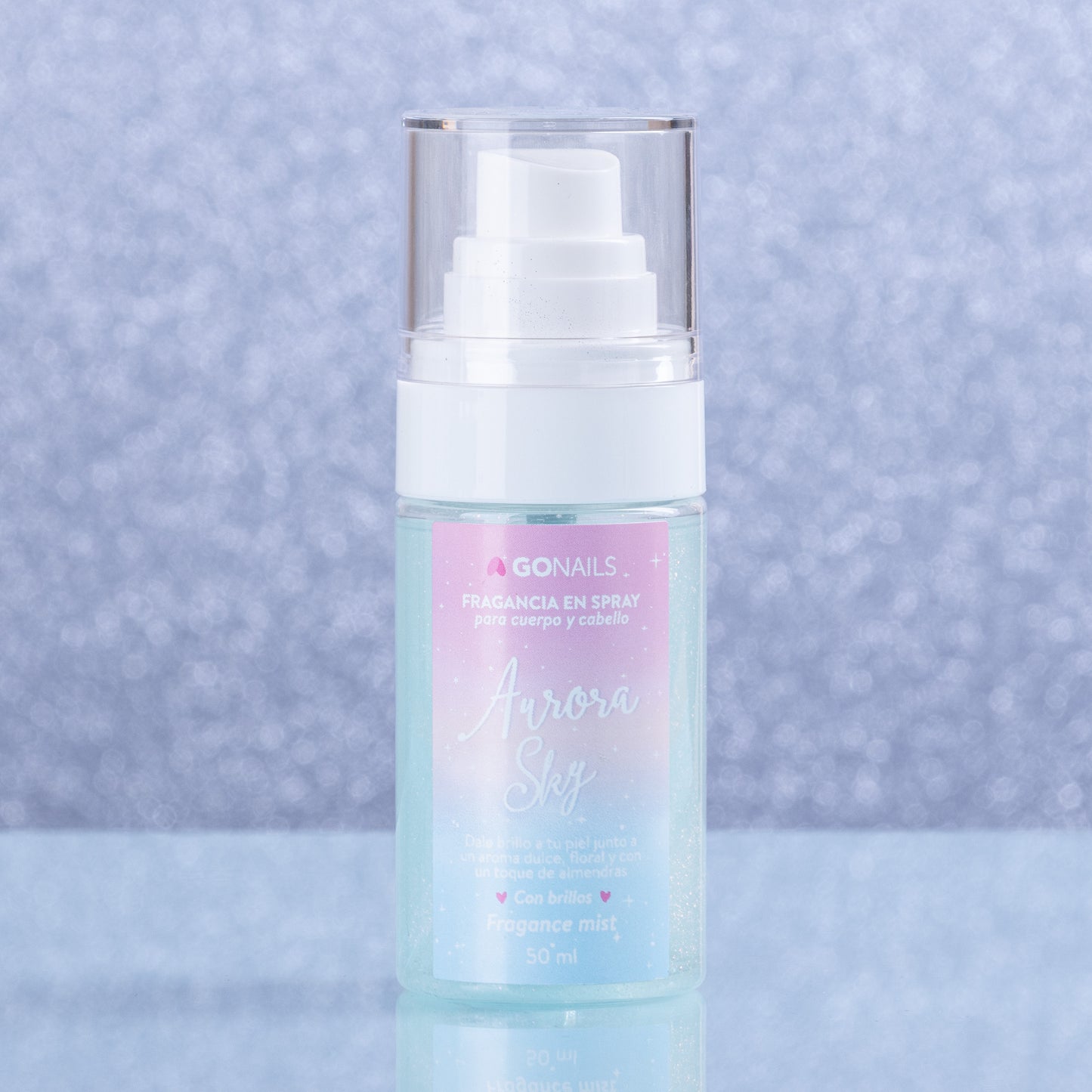 Fragancia Corporal con Brillitos - Aurora Sky