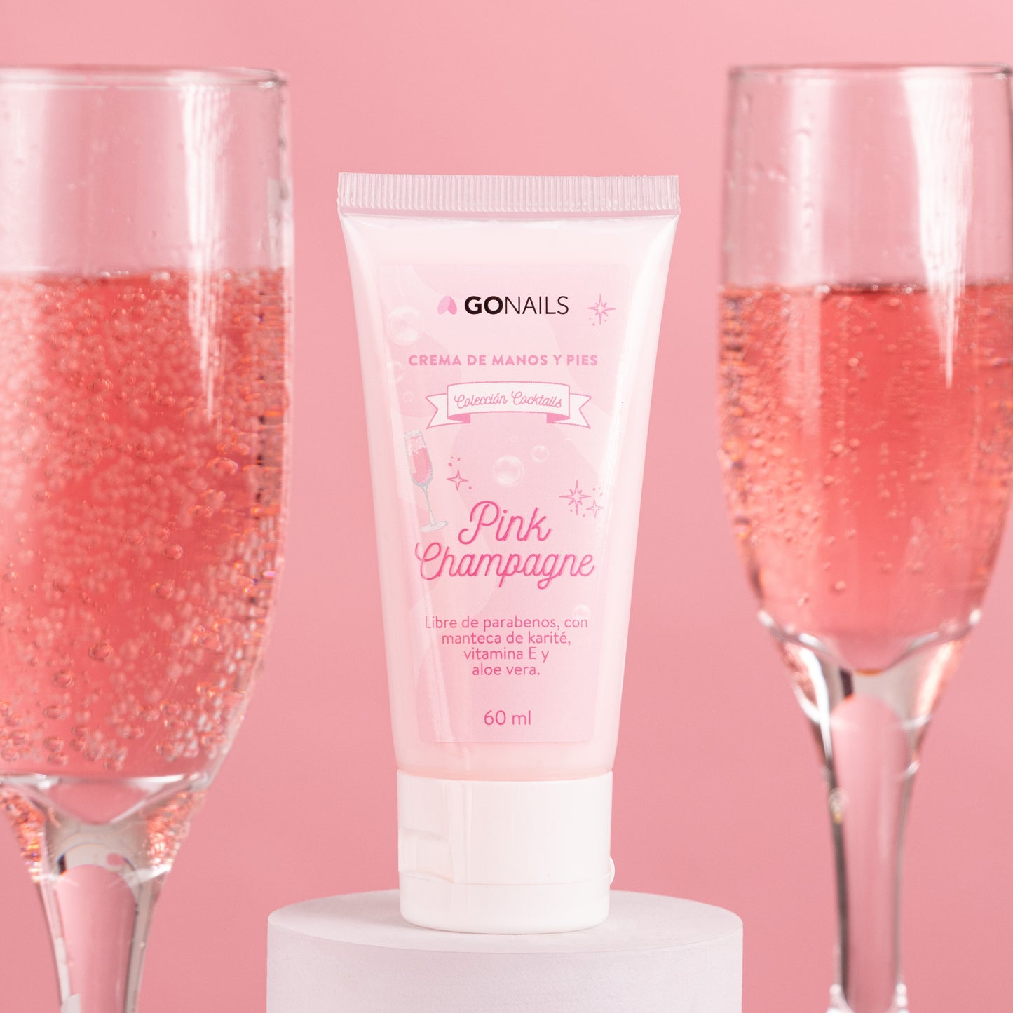 Crema de Manos y Pies - Pink Champane