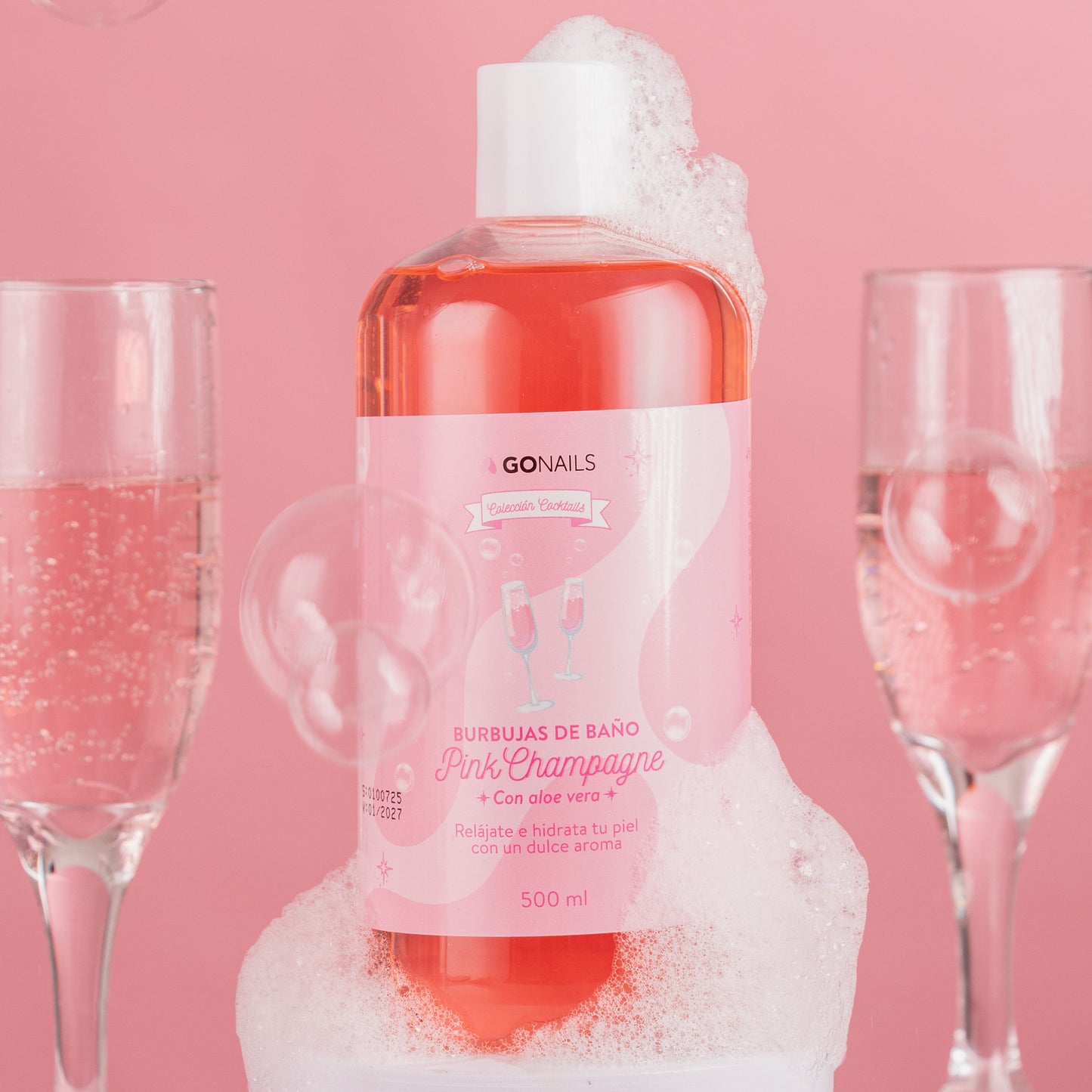 Burbujas de Baño - Pink Champagne
