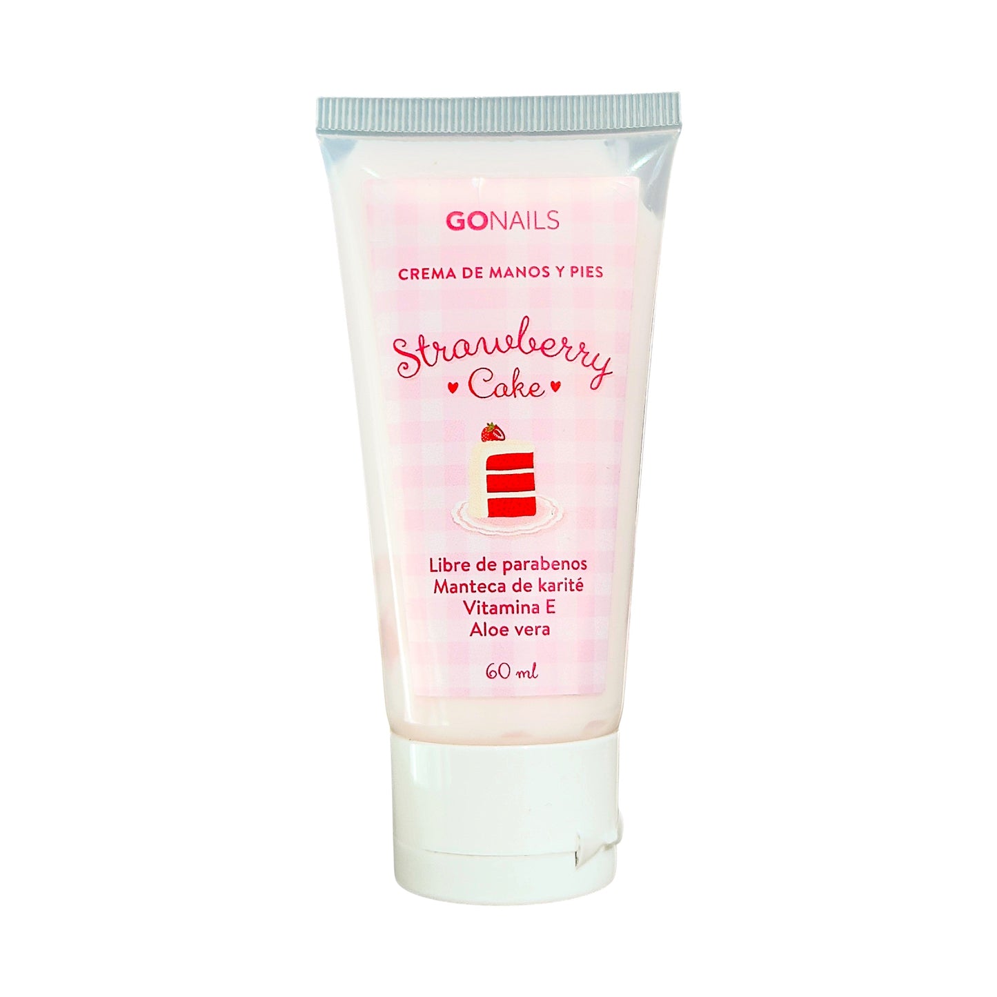 Crema de Manos y Pies - Strawberry Cake 60 ml