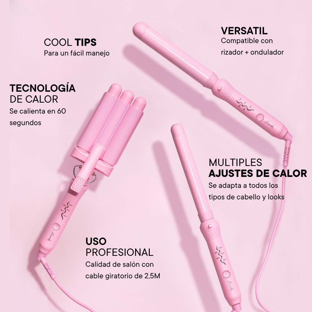 Set Profesional de Peinado 3 en 1 – Style Wand