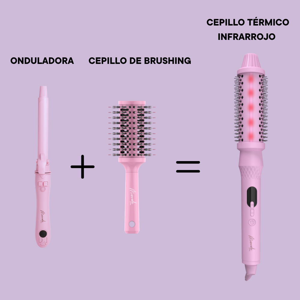 Cepillo Térmico con Tecnología Infrarroja