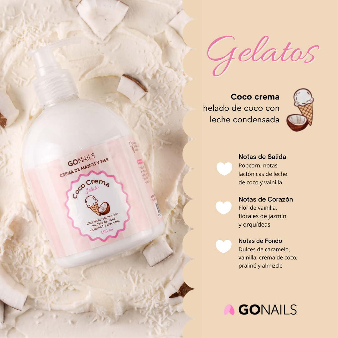 Crema de Manos y Pies - Coco Crema