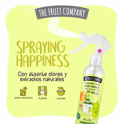 Spray Ambientador Melón Multiusos The Fruit Company envase