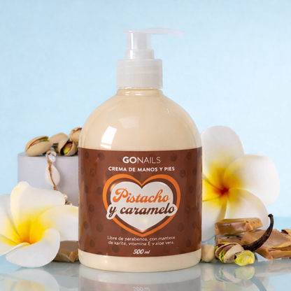 Crema de Manos y Pies - Pistacho y Caramelo