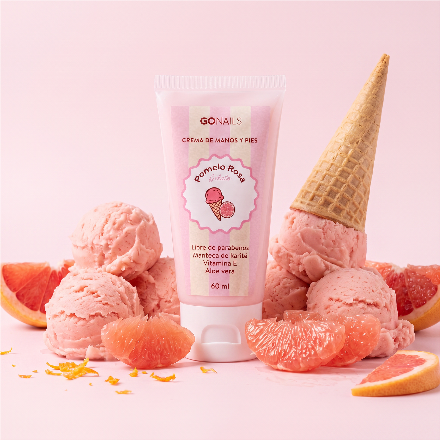 Crema de Manos y Pies - Pomelo Rosa