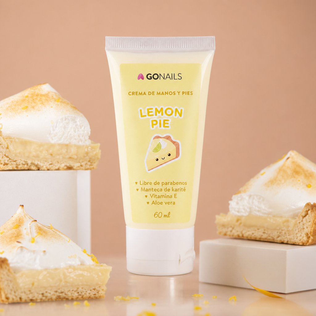 Crema de Manos y pies Pie de Limón Go Nails – Crema Hidratante Vegana con Aloe Vera y Karité – Foto 2