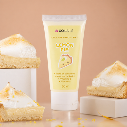 Crema de Manos y pies Pie de Limón Go Nails – Crema Hidratante Vegana con Aloe Vera y Karité – Foto 2