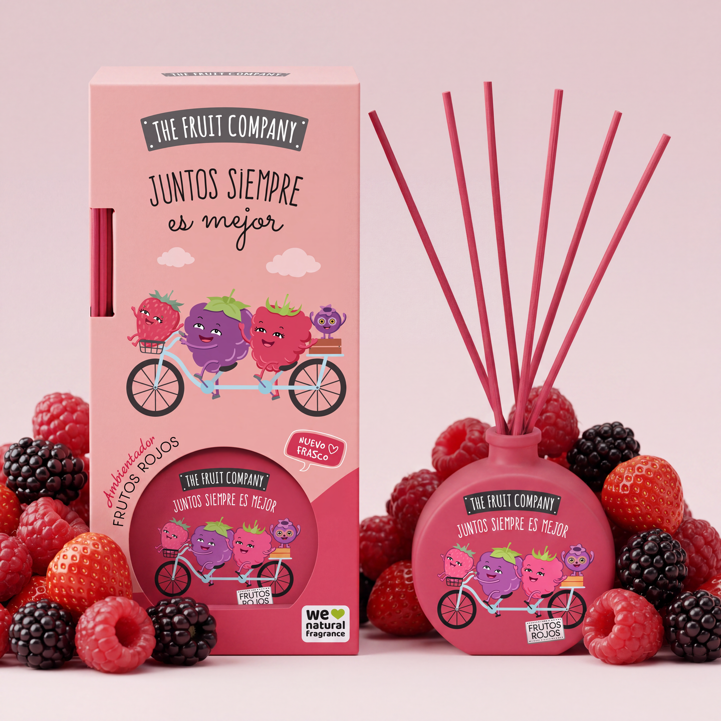 Mikado Frutos Rojos 40 ml The Fruit Company