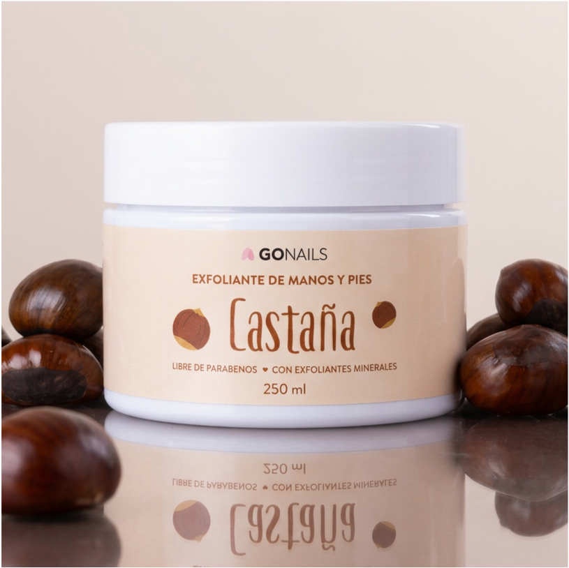 Exfoliante de Manos y Pies - Castaña