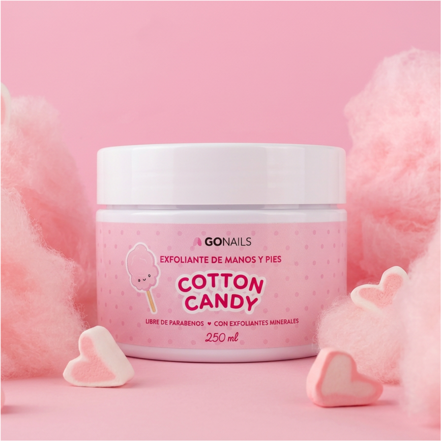 Exfoliante de Manos y Pies - Cotton Candy