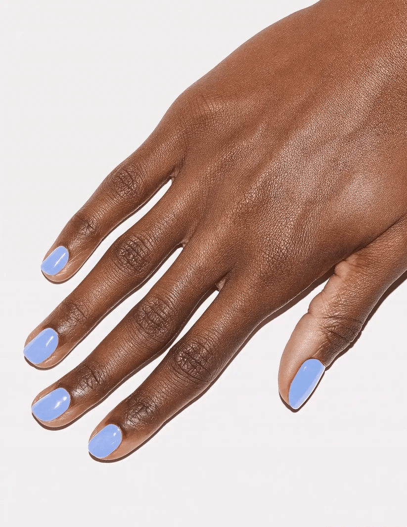 Kit Manicure Le Mini Macaron - Fleur Bleue
