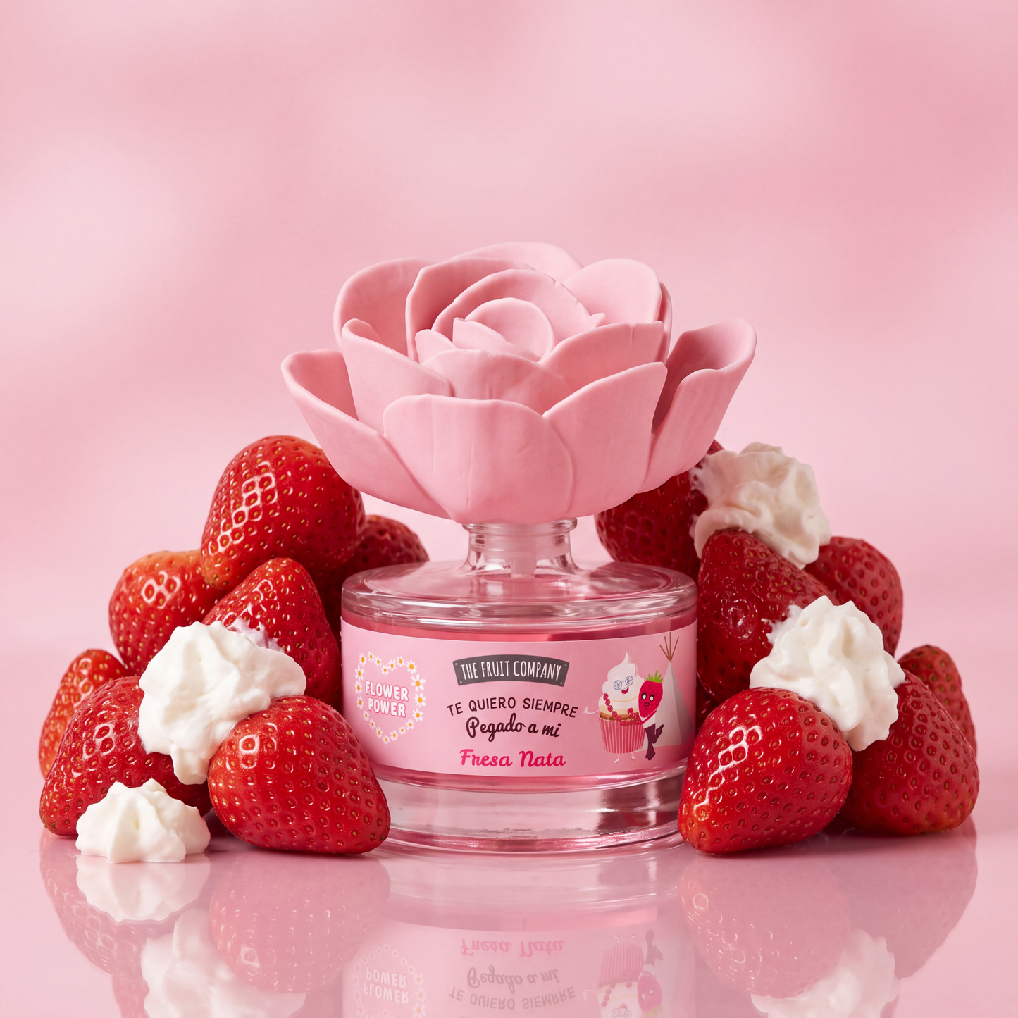 Frutillas con crema (Fresa Nata) 50 ml The Fruit Company