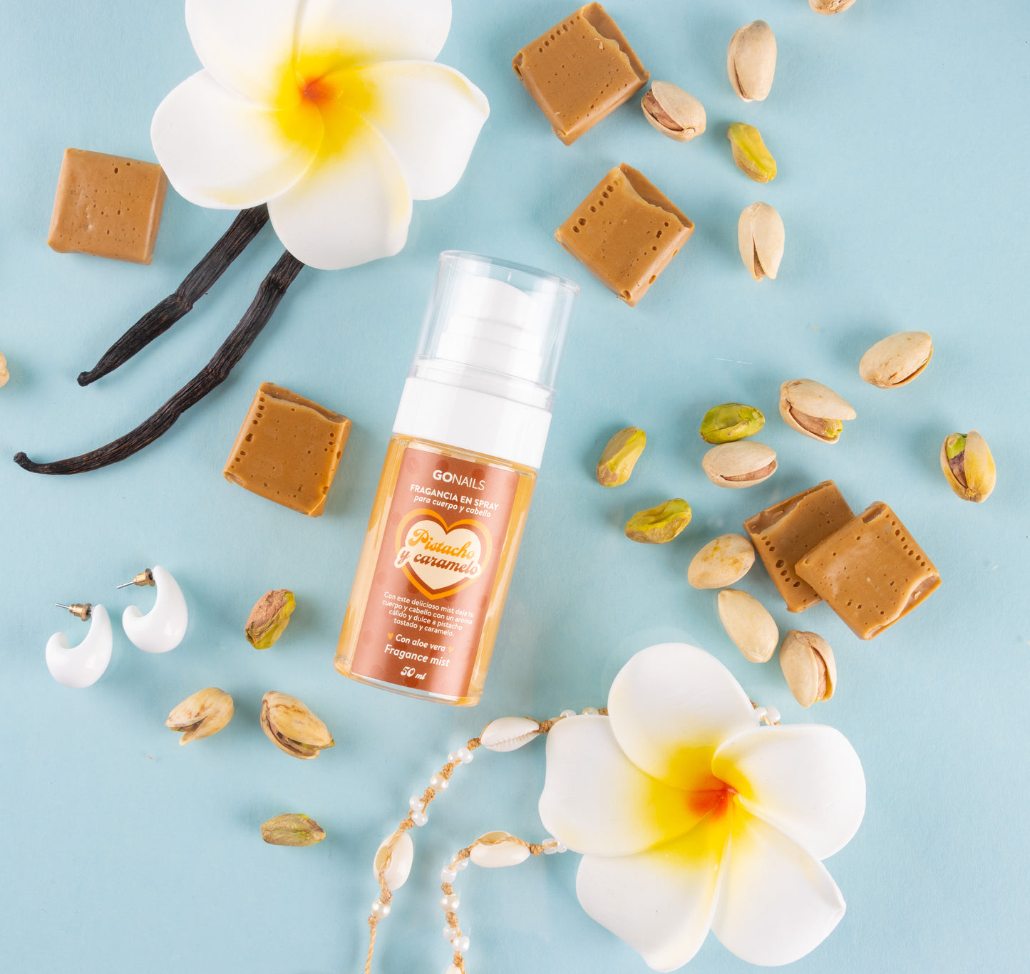Fragancia Corporal - Pistacho y Caramelo