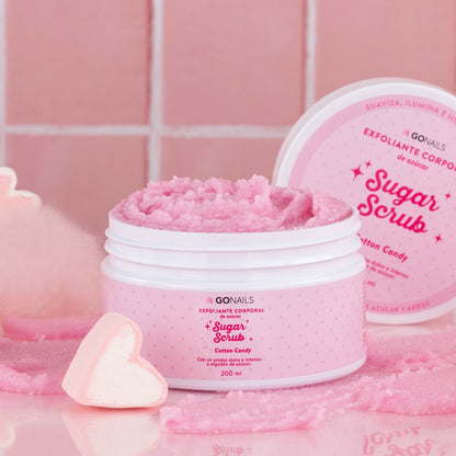 Exfoliante Corporal de Azucar - Cotton Candy