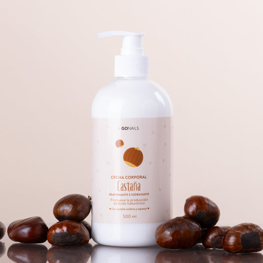 Crema de Cuerpo Reafirmante e Hidratante Castaña 500 ml