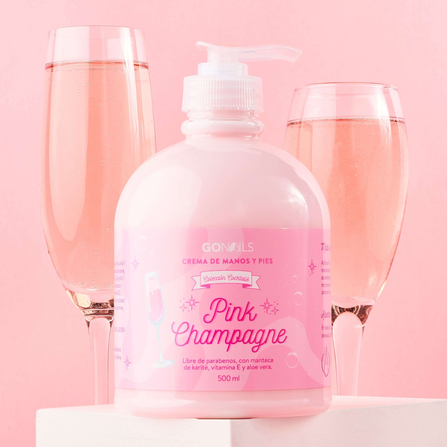 Crema de Manos y Pies - Pink Champane