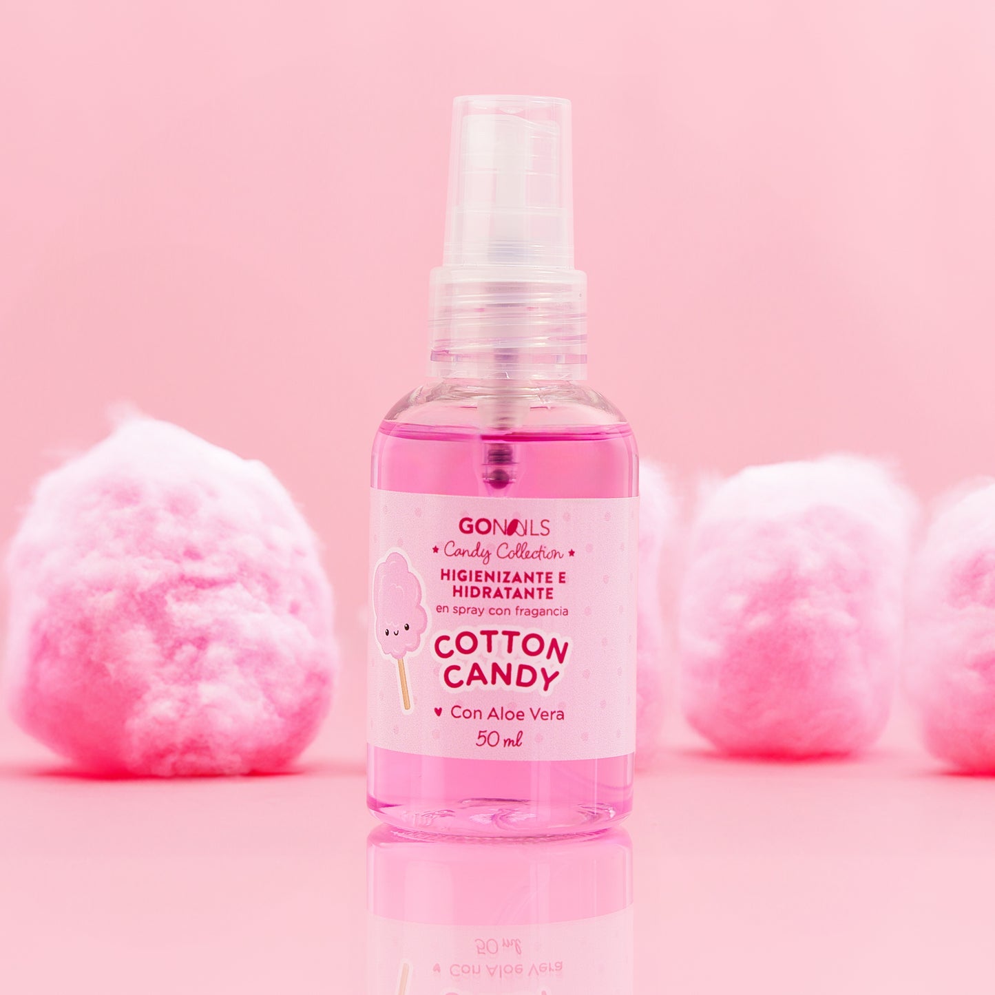 Higienizante e Hidratante de Manos y Pies - Cotton Candy