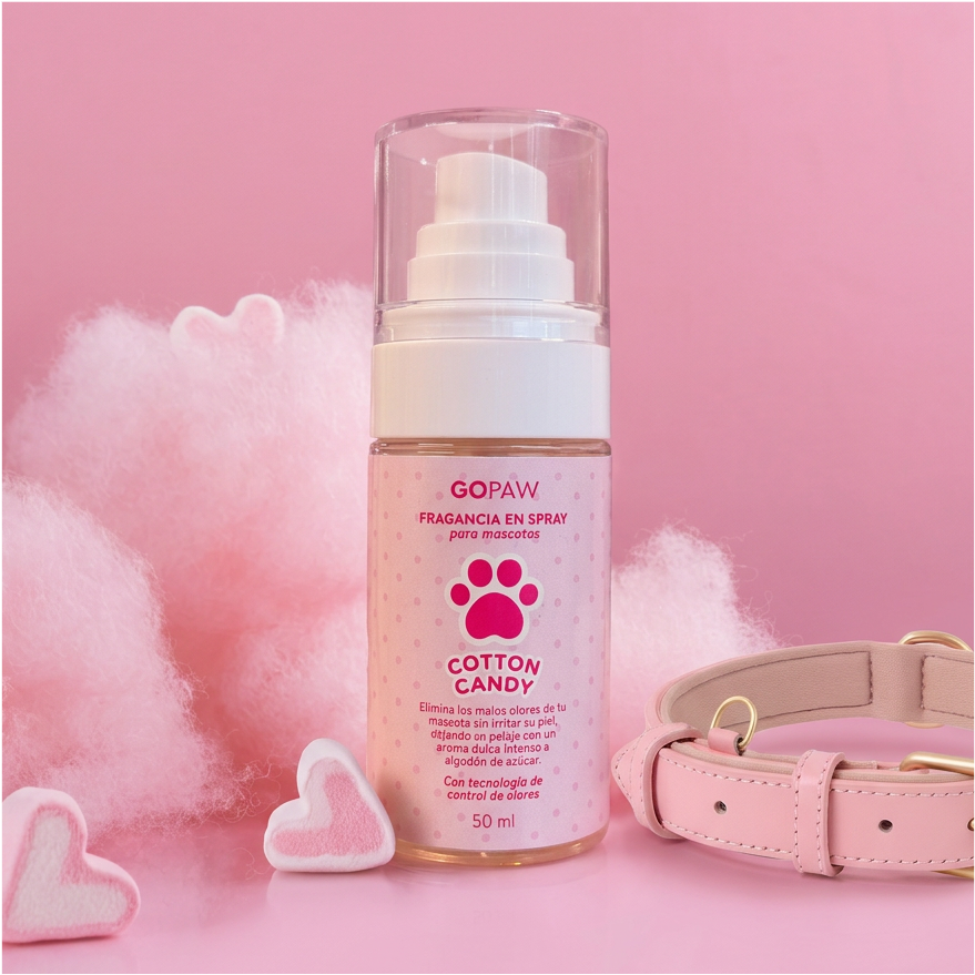 Fragancia Para Mascotas Elimina Olores - Cotton Candy