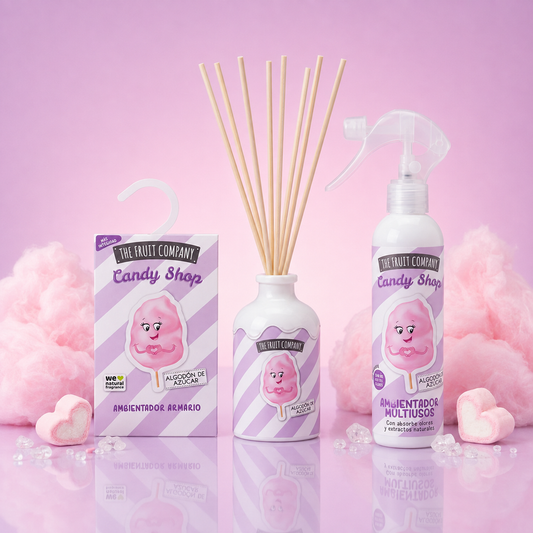 Kit Algodón de Azúcar — Difusor + Spray + Ambientador