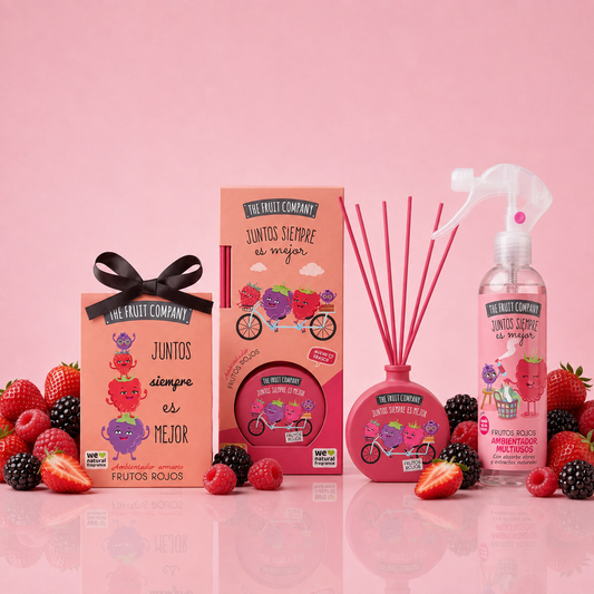 Kit Frutos Rojos — Difusor + Spray + Ambientador