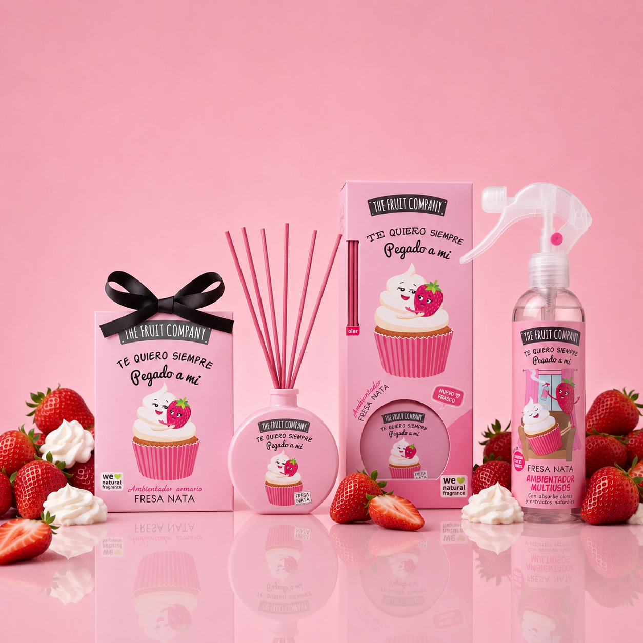 Kit Fresa Nata — Difusor + Spray + Ambientador