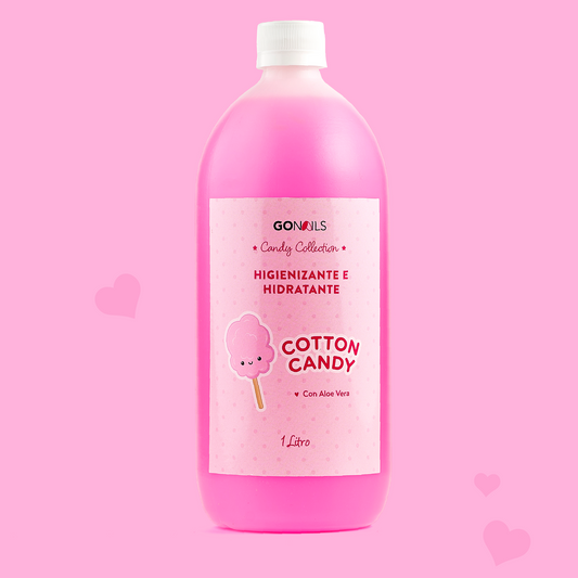 Higienizante e Hidratante de Manos y Pies - Cotton Candy 1 litro