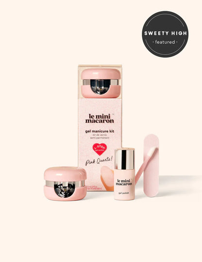 Kit Manicure Le Mini Macaron - Pink Quartz
