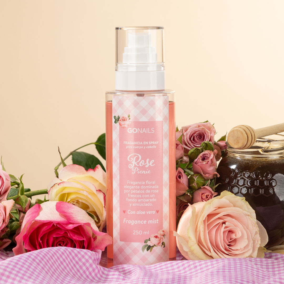 Fragancia Corporal - Rose Picnic Go Nails – Body Mist Perfumado