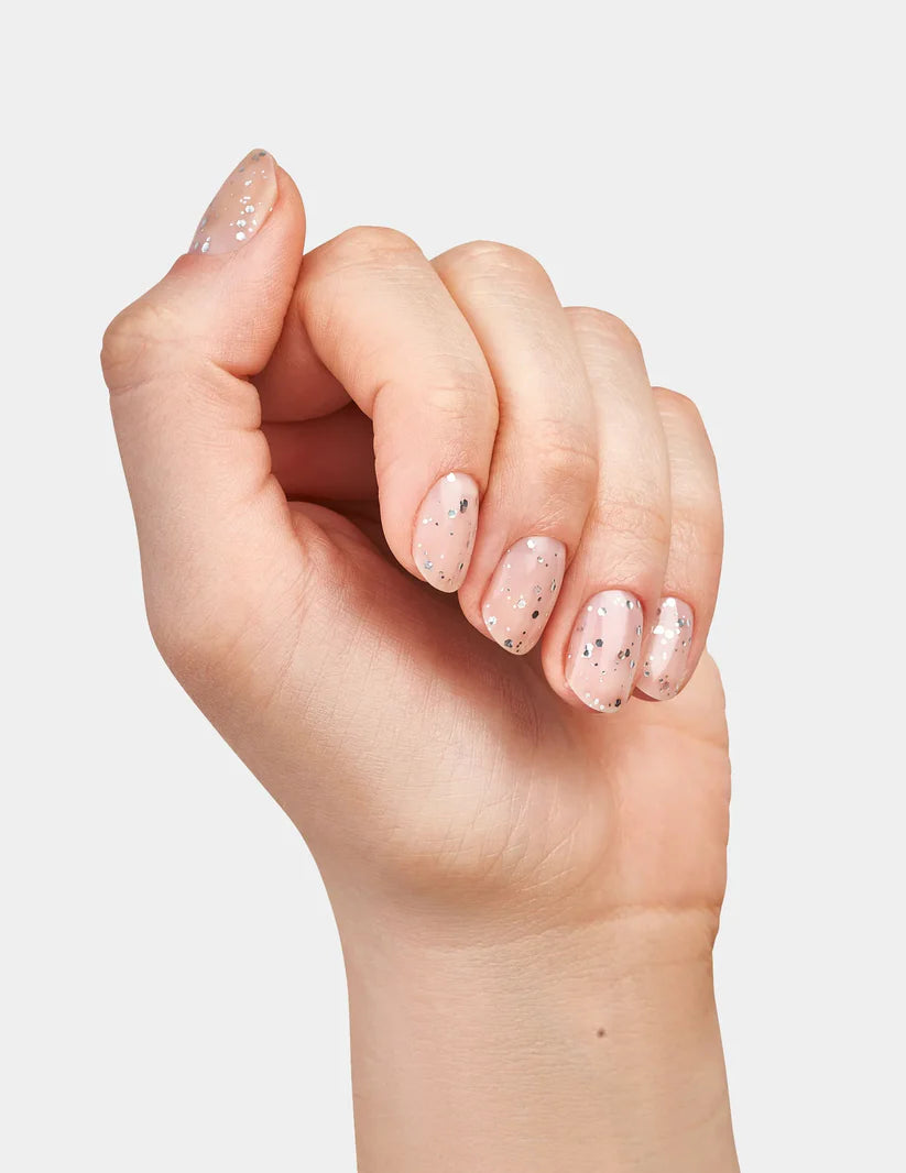 Silver Glitter - Gel Top Coat