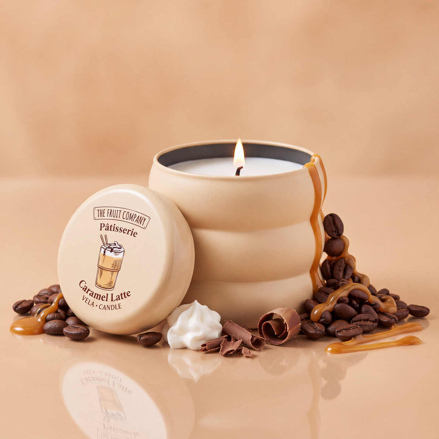 Vela Caramel Latte Patisserie 150 gr The Fruit Company