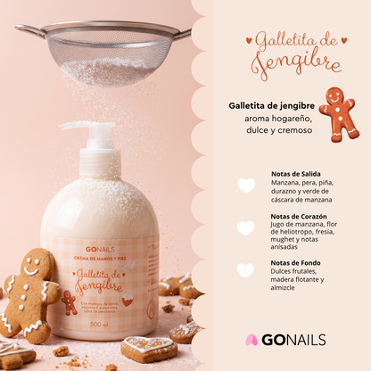 Crema de Manos y Pies - Galletita de Jengibre