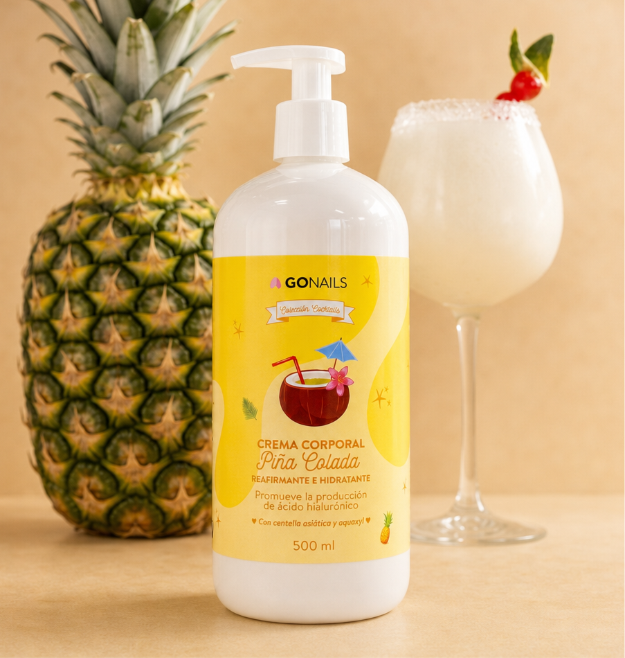 Crema de Cuerpo Reafirmante e Hidratante Piña Colada 500 ml